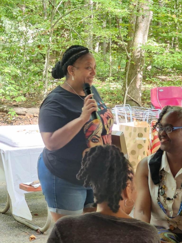 S.A.F.E. Sisters at a community gathering