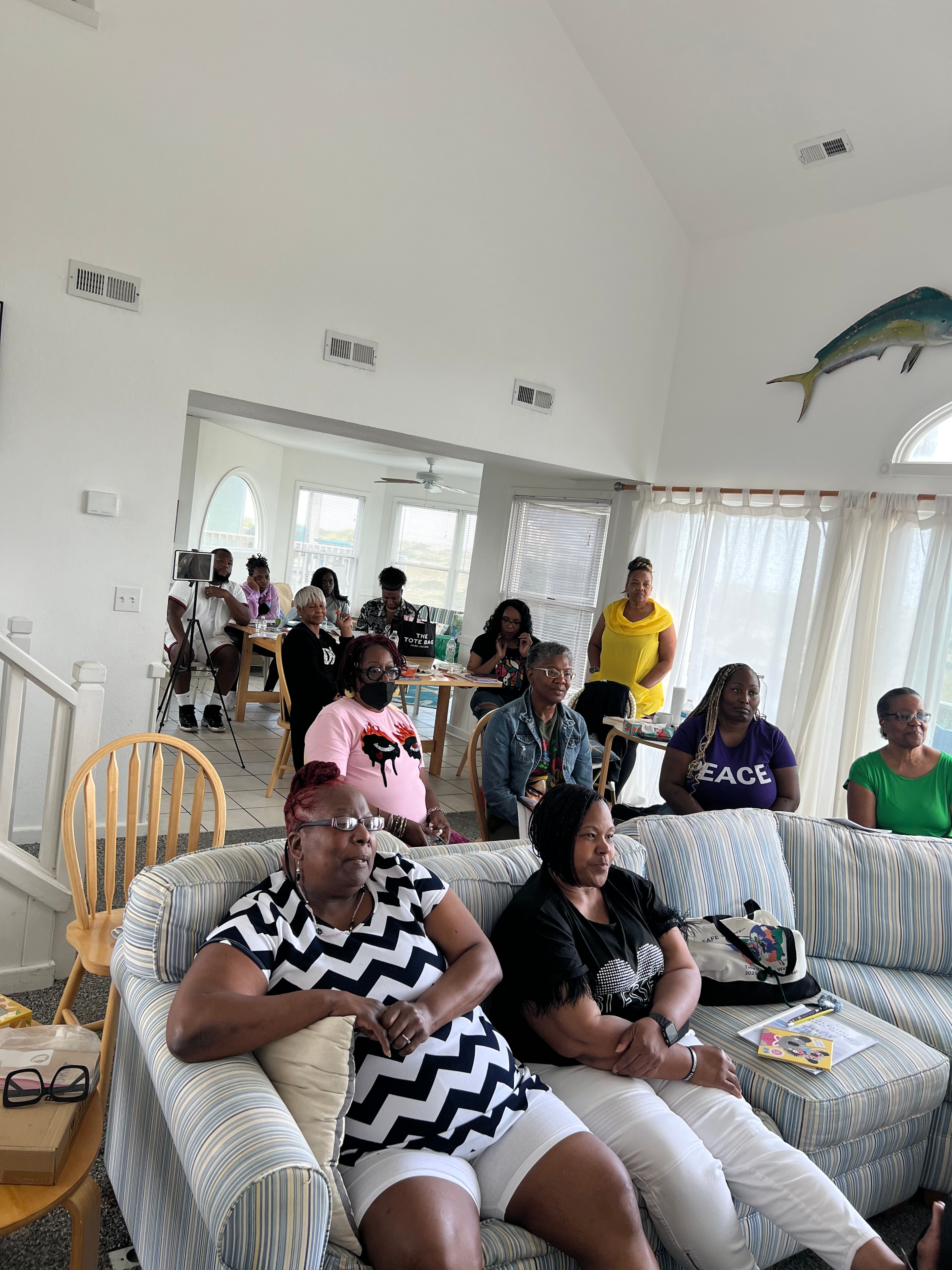 S.A.F.E. Sisters gathering together