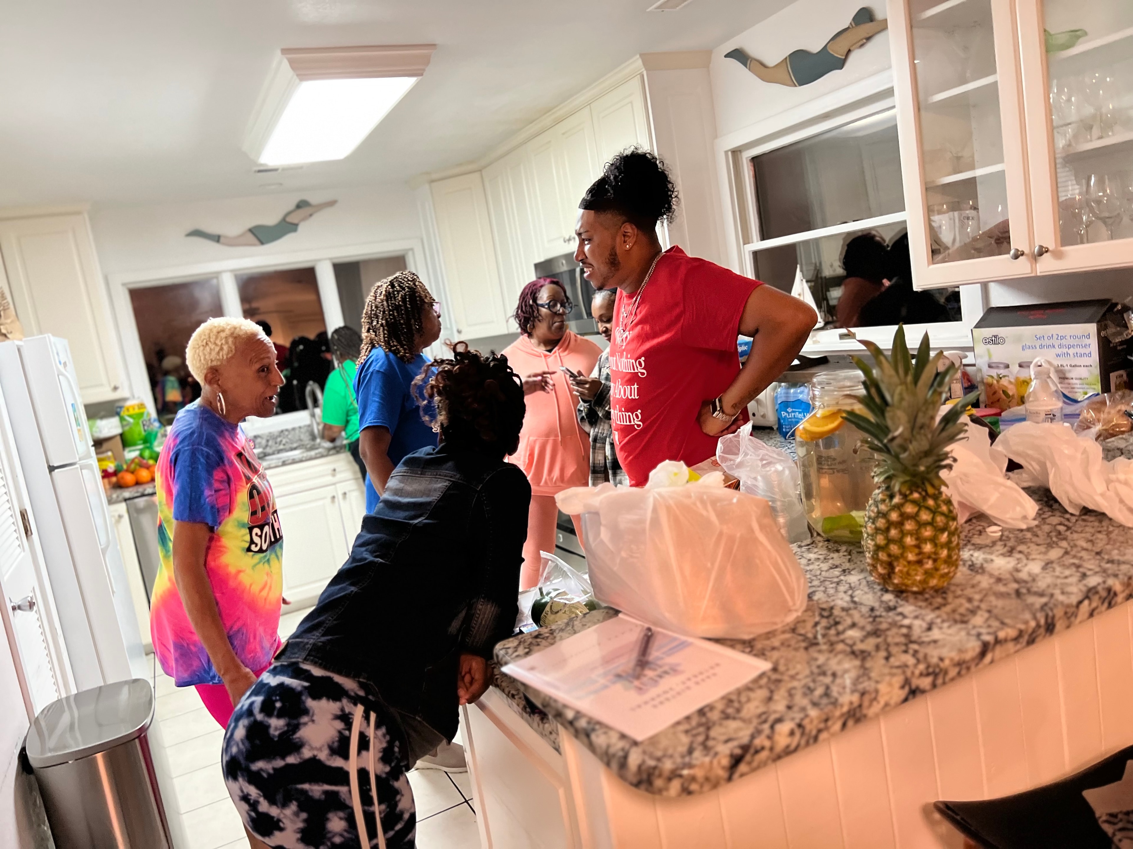 S.A.F.E. Sisters at a community gathering