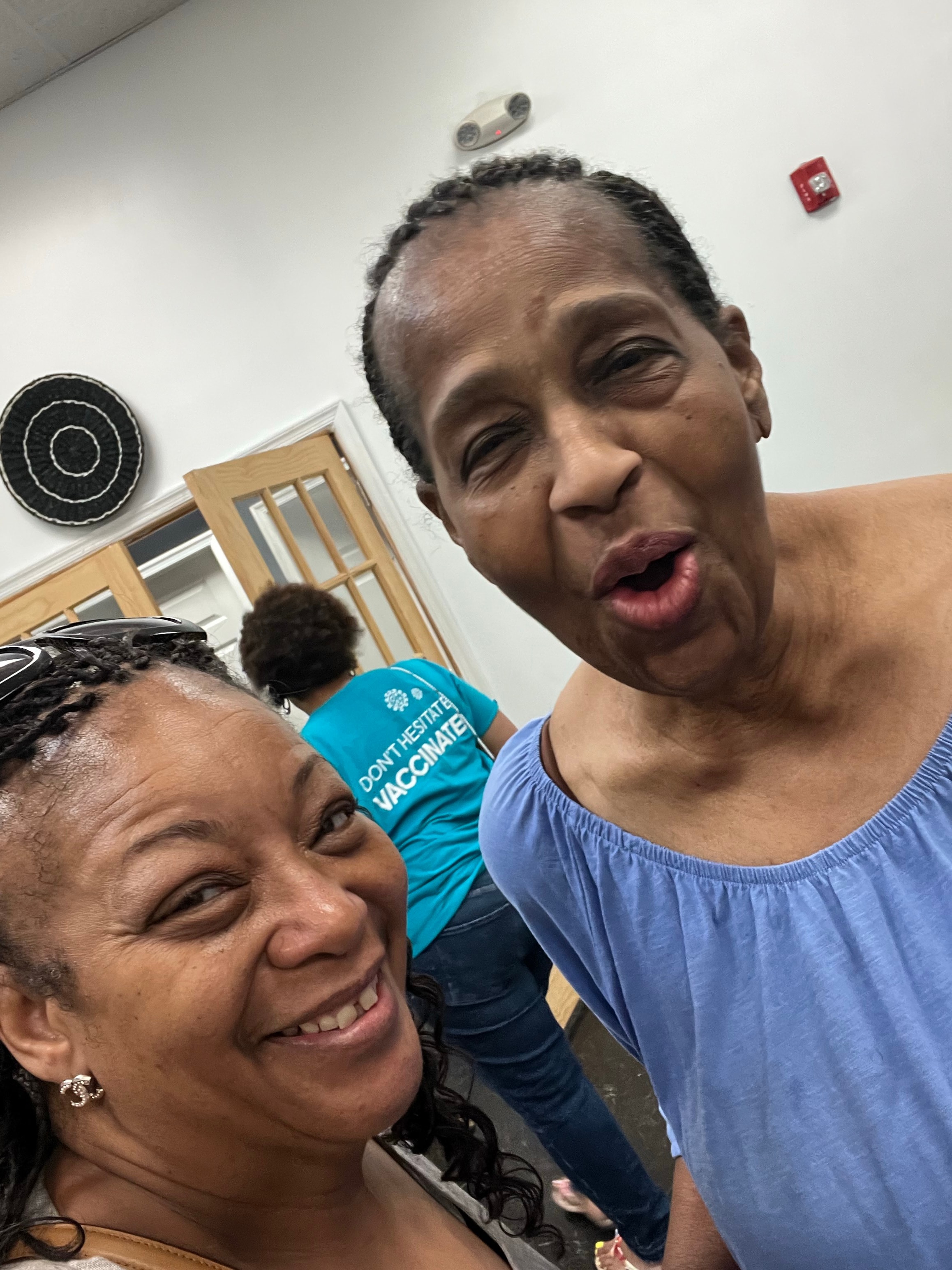 S.A.F.E. Sisters celebrating together