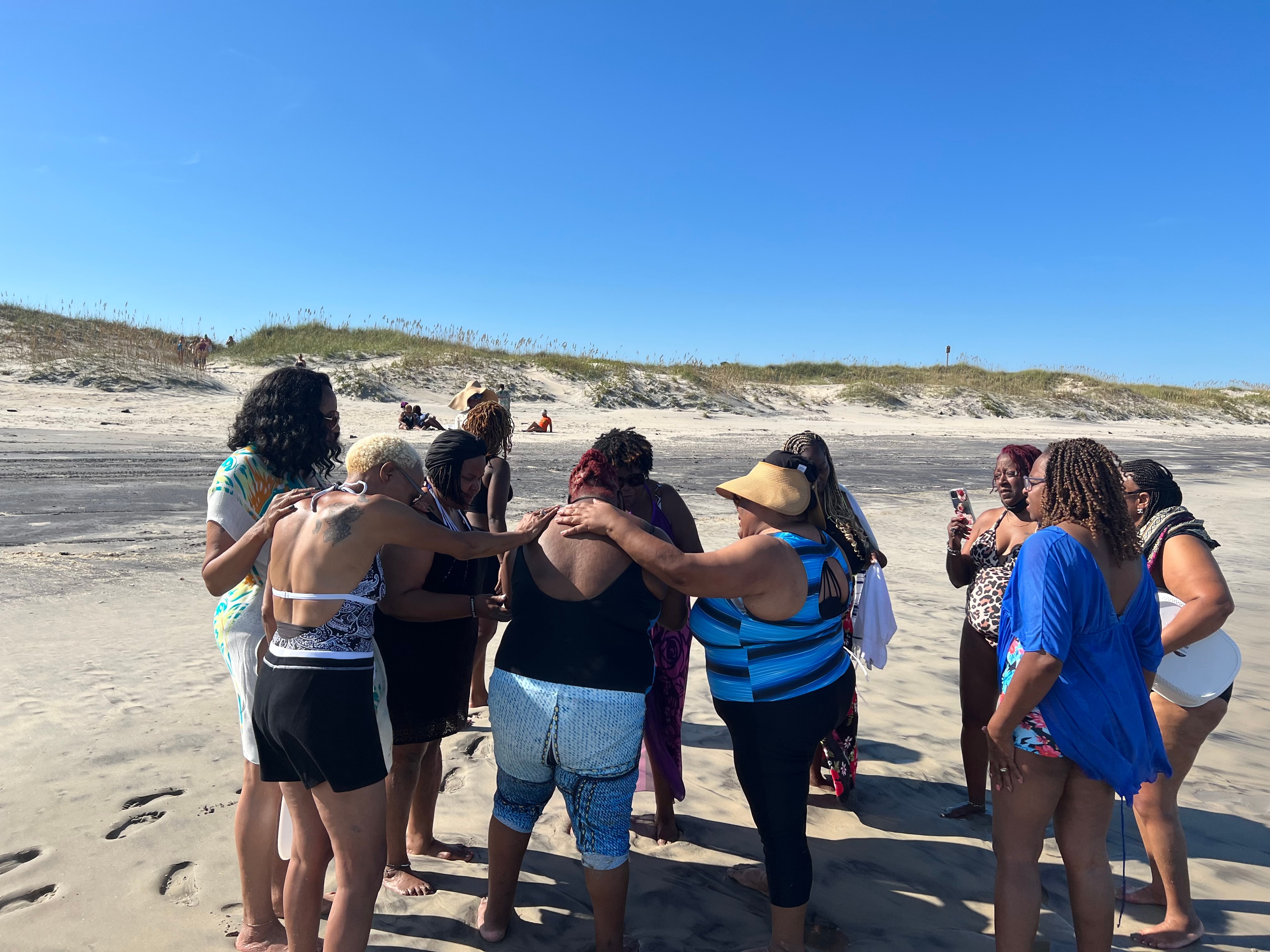 S.A.F.E. Sisters bonding at the retreat