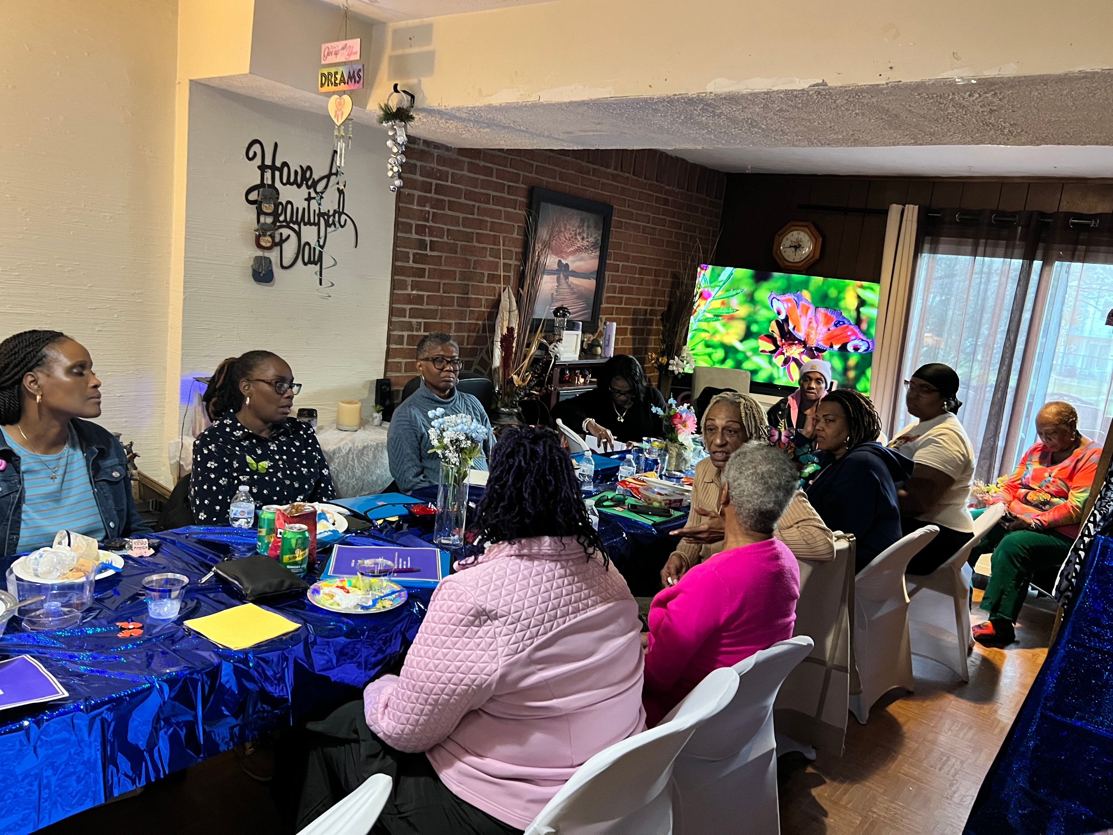 S.A.F.E. Sisters at a retreat event